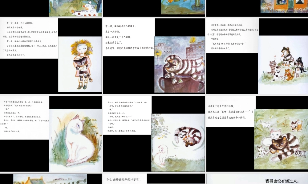 活了100万次的猫 -印象工作站.ppt