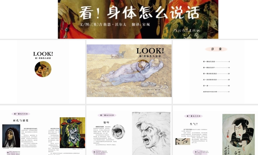 看身体怎么说话 -印象工作站.ppt