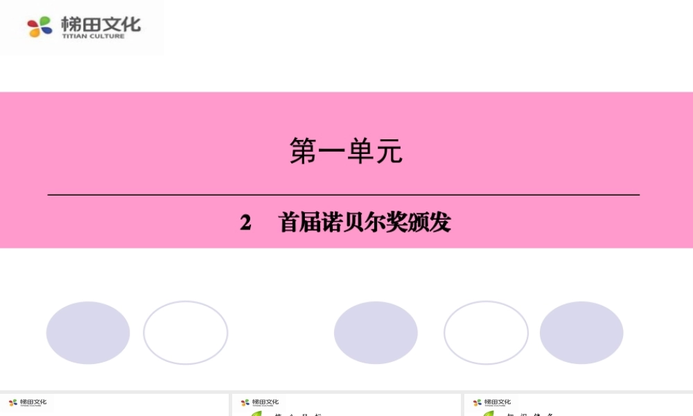 首届诺贝尔奖颁发 课件一(1).ppt