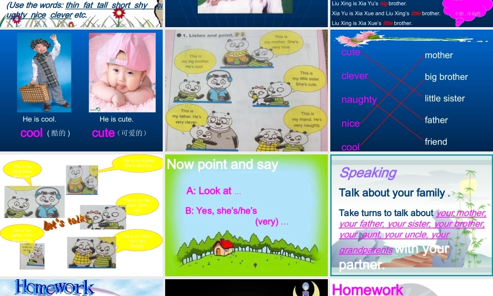 外研版（三起）四下Module 1《Unit 2 He’s cool》ppt课件2(1).ppt