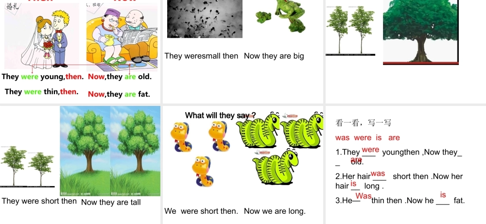 外研版（三起）四下Module 5《Unit 1 I was two then》ppt课件5(1).ppt