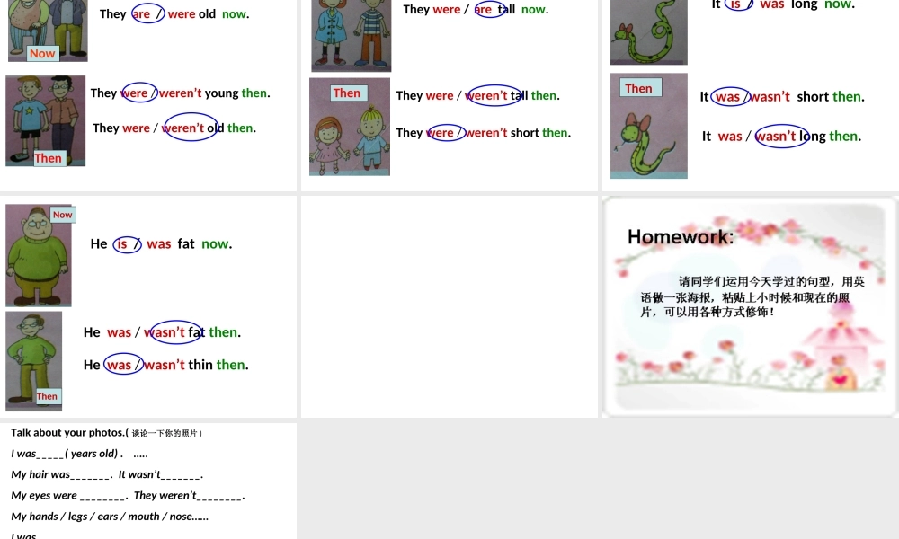 外研版（三起）四下Module 5《Unit 2 They were young》ppt课件4(1).ppt