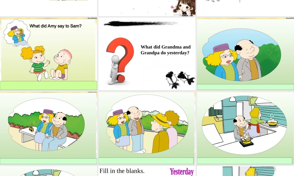 外研版（三起）四下Module 7《Unit 2 Grandma cooked fish》ppt课件3(1).ppt