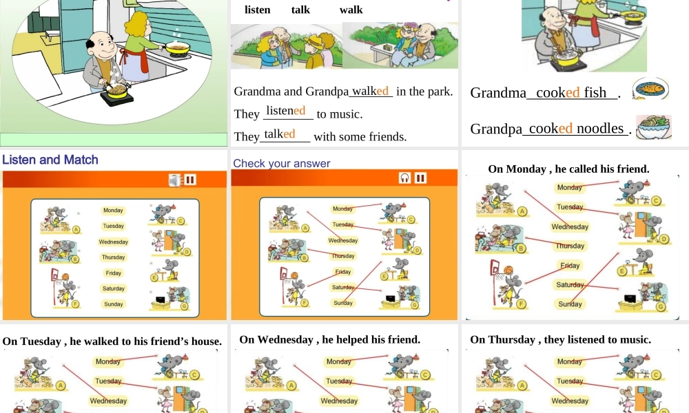外研版（三起）四下Module 7《Unit 2 Grandma cooked fish》ppt课件3(1).ppt