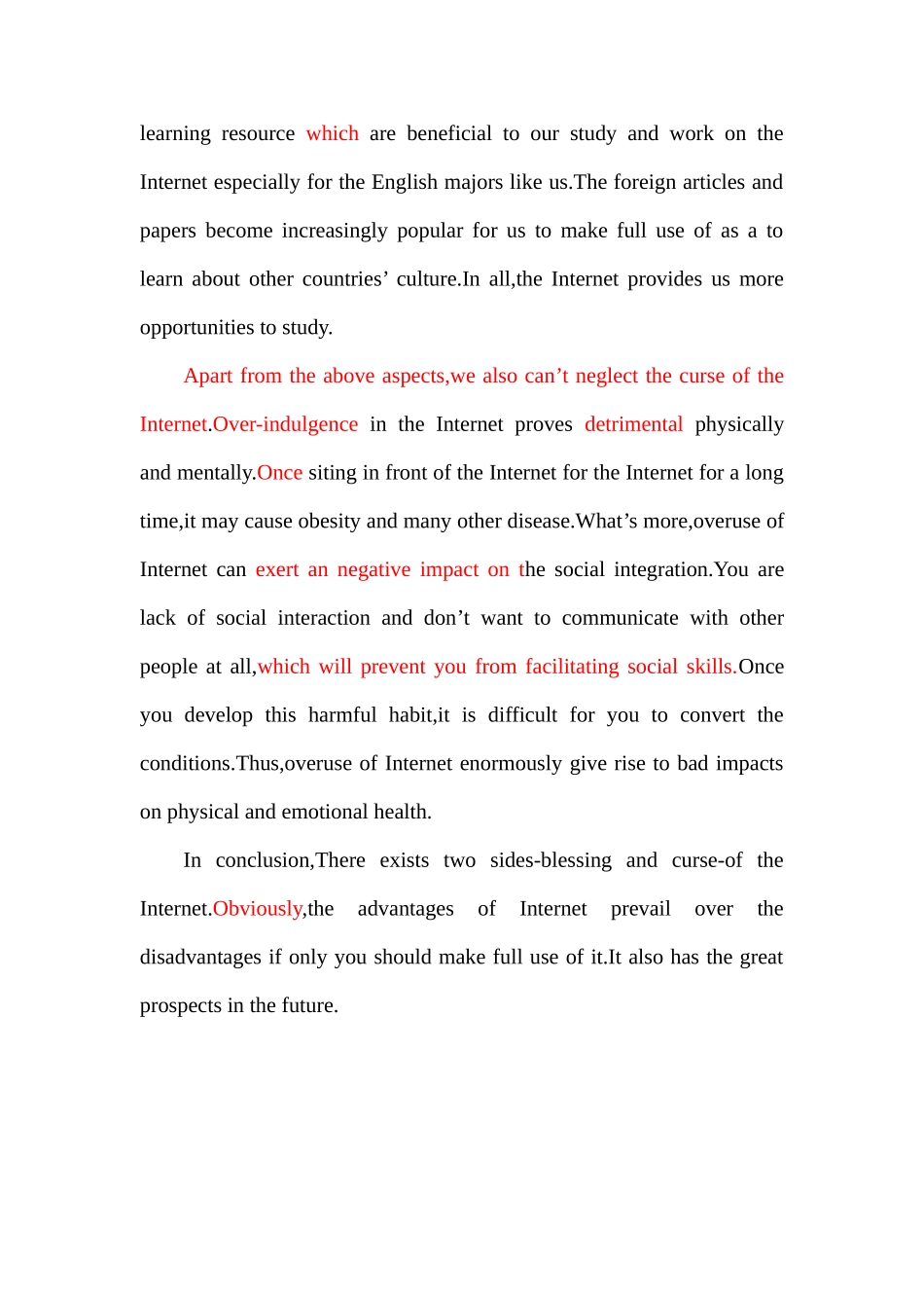 blessing or curse-王晨406.doc_第2页