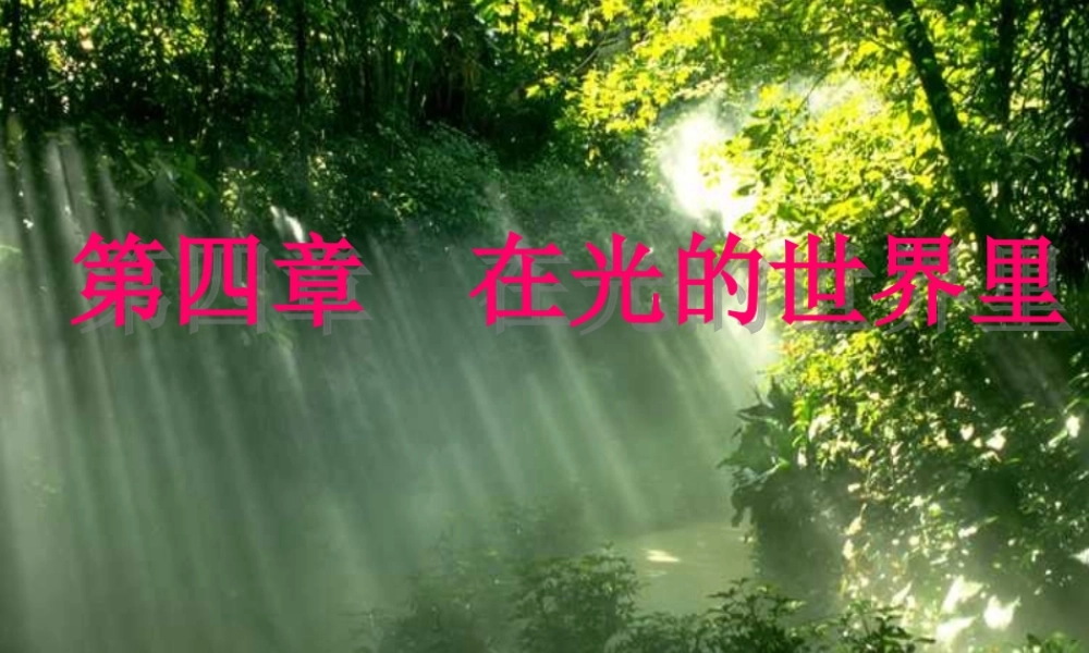 物理：教科版八年级 光的传播（课件）2.ppt