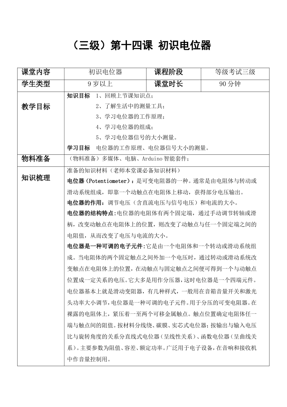 14.初识电位器.doc_第1页