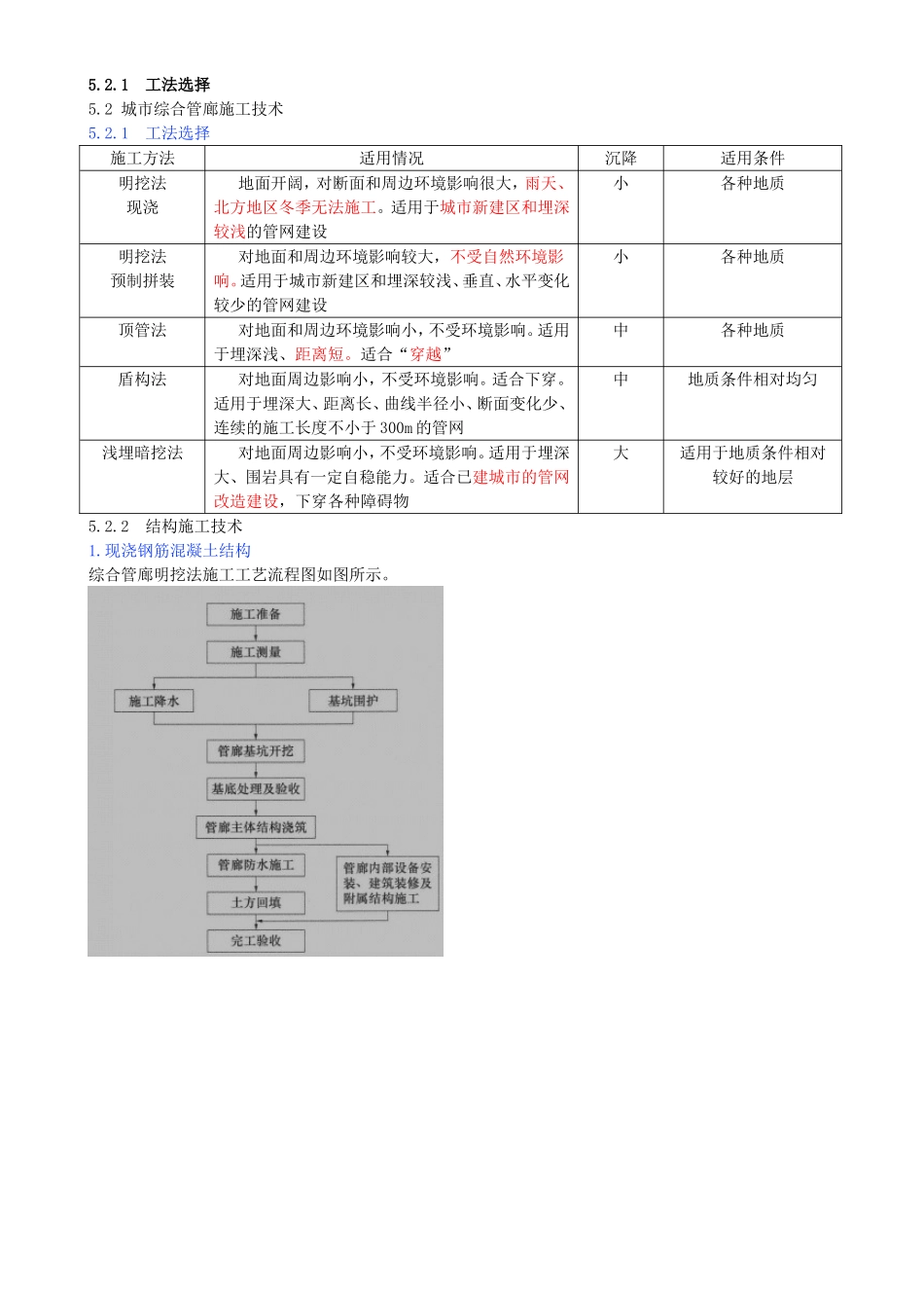 63-第5章-5.2-城市综合管廊施工技术.doc_第1页