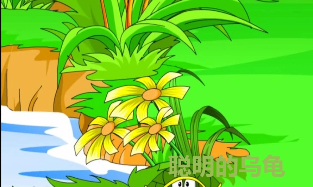 幼儿园聪明的乌龟课件ppt.pptx