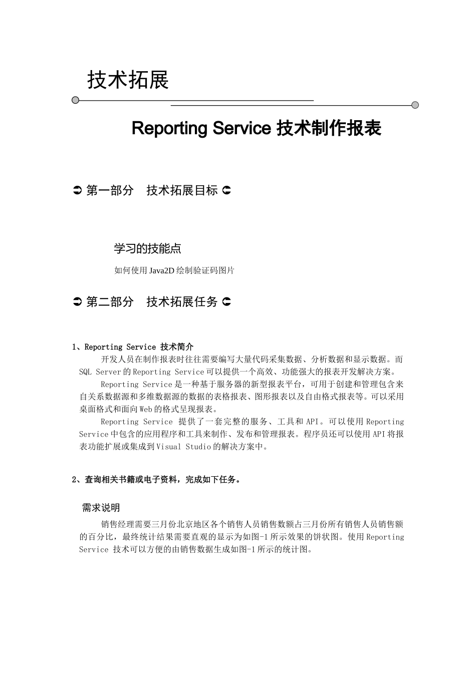 技术拓展：Reporting Service.doc_第1页