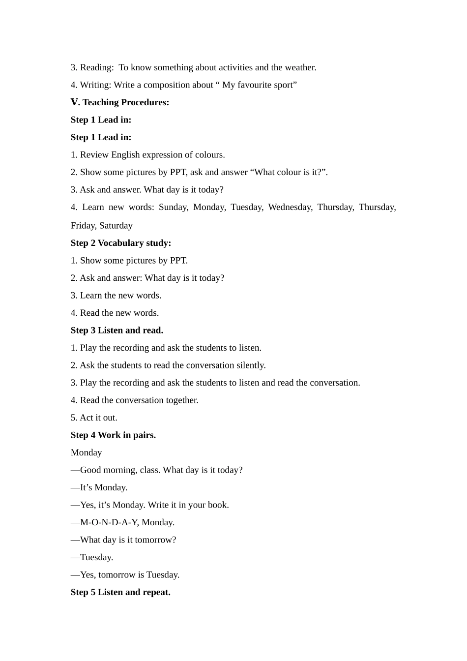 外研七年级上Starter Module 4 .doc_第2页