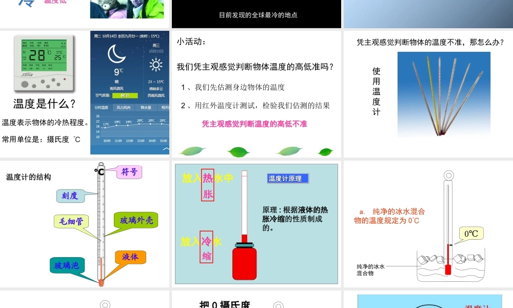 粤教物理八上《4.1. 从地球变暖谈起》[张老师]【市一等奖】优质课.ppt