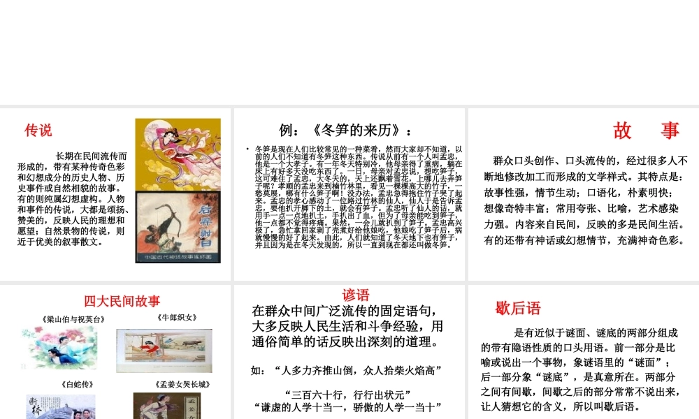 综合性学习 文学部落1.ppt