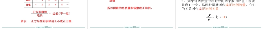 第1单元 正比例的意义(1).ppt