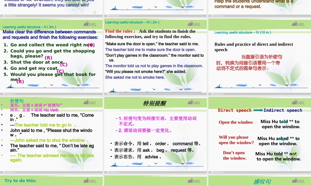 高一英语优质课件：Unit2 English around the world- Learning about languages（新人教版必修1）.ppt