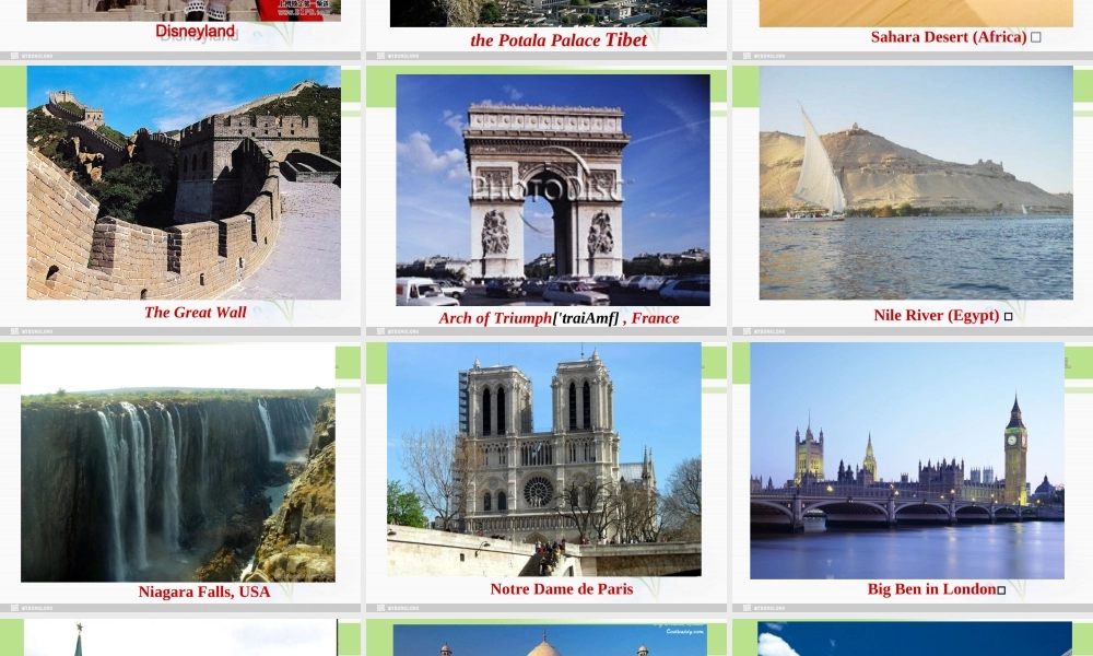 高一英语优质课件：Unit3 Travel journal-Speaking and pre-reading（新人教版必修1）.ppt