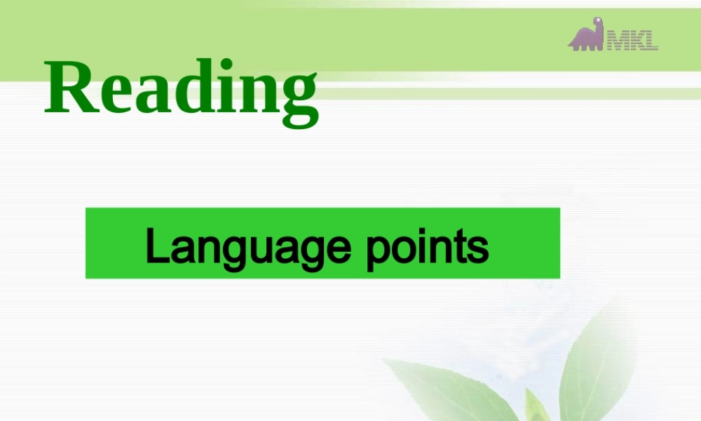 高一英语优质课件：Unit3 Travel journal-Language points（新人教版必修1）.ppt