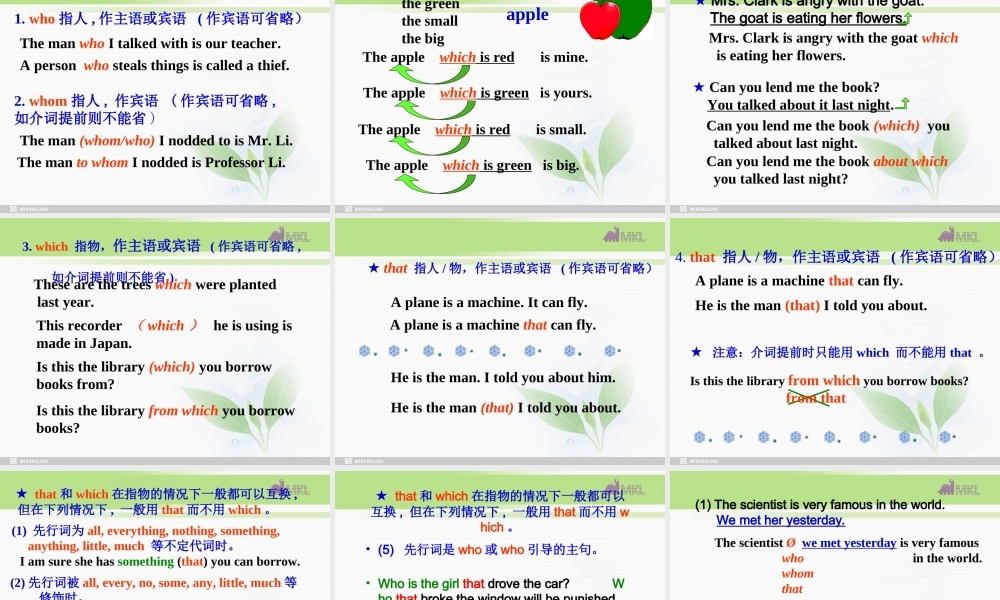 高一英语优质课件：Unit4 Earthquakes- Learning about languages and Grammar（新人教版必修1）.ppt