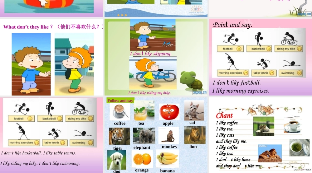 外研版（三起）三下Module 3《Unit 2 I don’t like riding my bike》ppt课件2(1).ppt