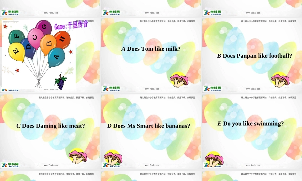 外研版（三起）三下Module 4《Unit 2 Does Lingling like oranges》ppt课件2(1).ppt