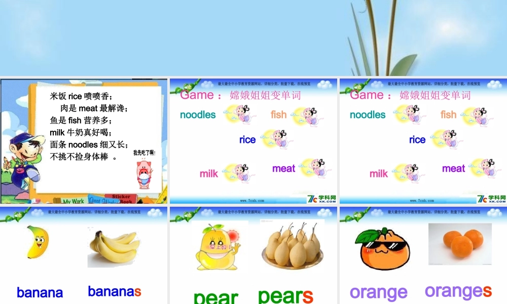 外研版（三起）三下Module 4《Unit 2 Does Lingling like oranges》ppt课件1(1).ppt