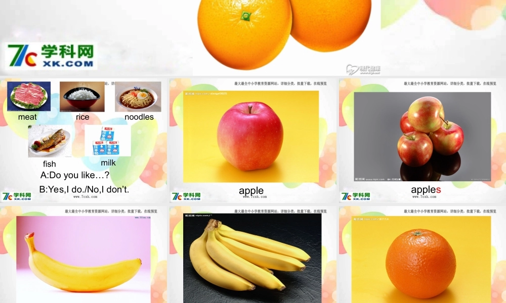 外研版（三起）三下Module 4《Unit 2 Does Lingling like oranges》ppt课件8(1).ppt