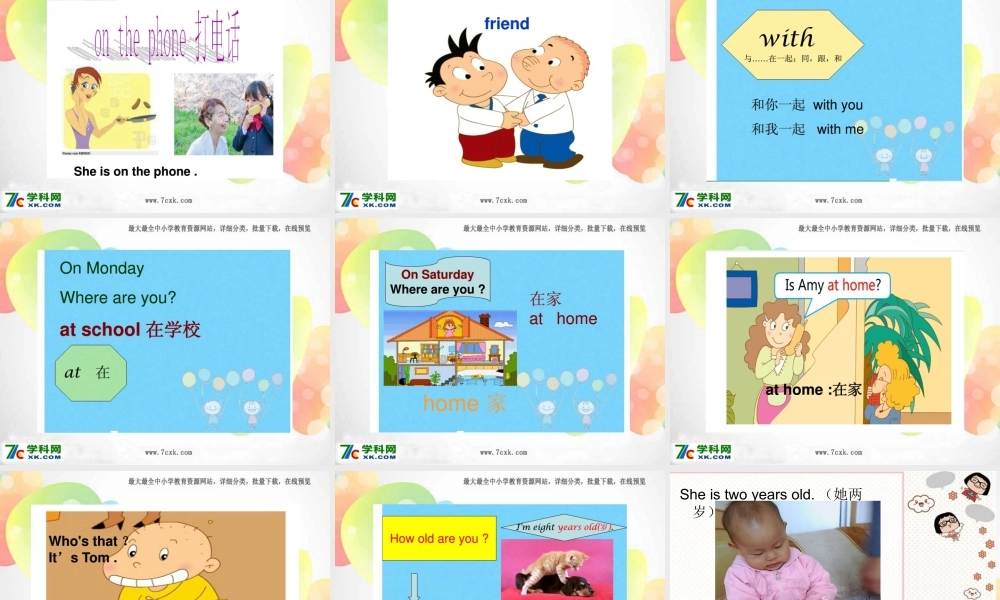 外研版（三起）三下Module 5《Unit 1 She goes to school on Mondays》ppt课件1(1).ppt