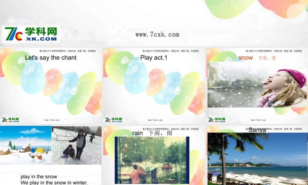 外研版（三起）三下Module 7《Unit 2 It’s warm today》ppt课件3(1).ppt