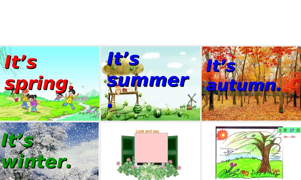 外研版（三起）三下Module 7《Unit 2 It’s warm today》ppt课件2(1).ppt