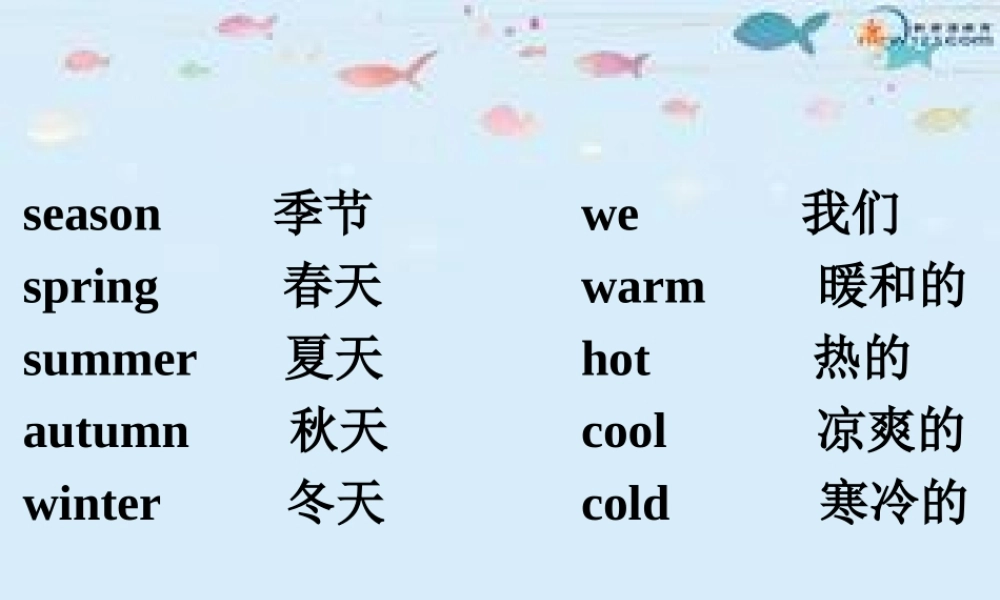外研版（三起）三下Module 7《Unit 2 It’s warm today》ppt课件1(1).ppt