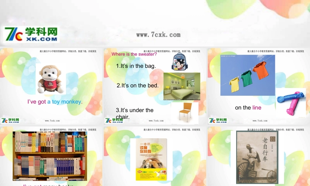 外研版（三起）三下Module 9《Unit 1 I’ve got a new book》ppt课件1(1).ppt