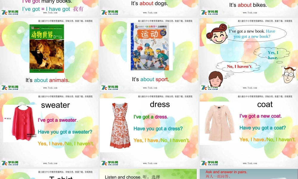 外研版（三起）三下Module 9《Unit 1 I’ve got a new book》ppt课件1(1).ppt