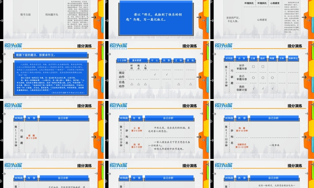 21【配方教案PPT】初中组开头技巧1.ppt