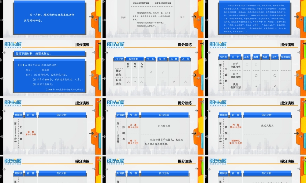 29【配方教案PPT】初中组表达技巧2.ppt