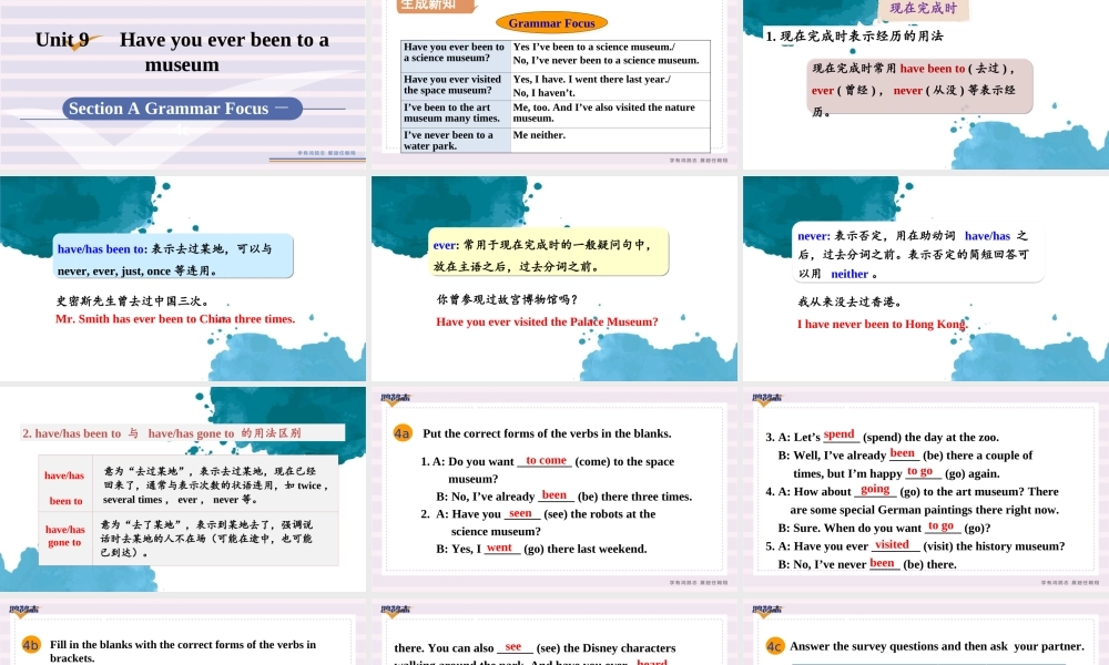 第3课时　Section A (Grammar Focus－4c).ppt