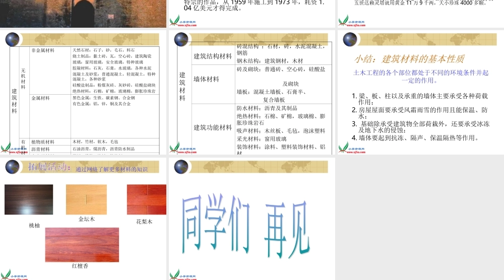 鄂教版小学科学三下《15.做房子的材料》PPT课件[加微信jiaoxue5you九折优惠].ppt