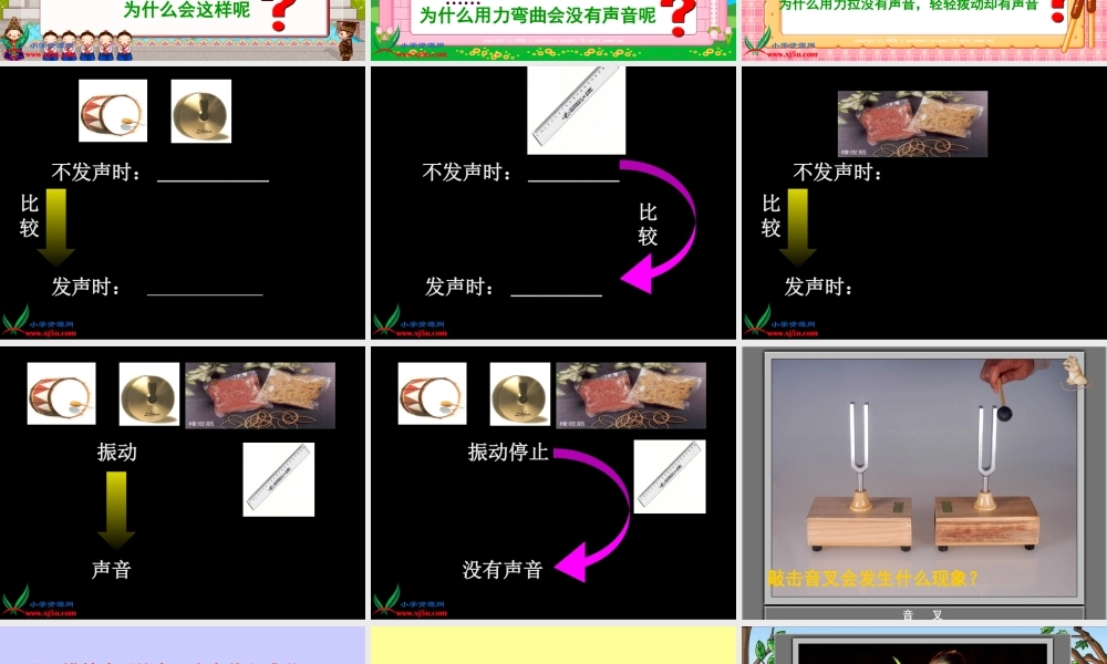 鄂教版小学科学四下优质公开课《18.锣鼓声声》PPT课件(1).ppt