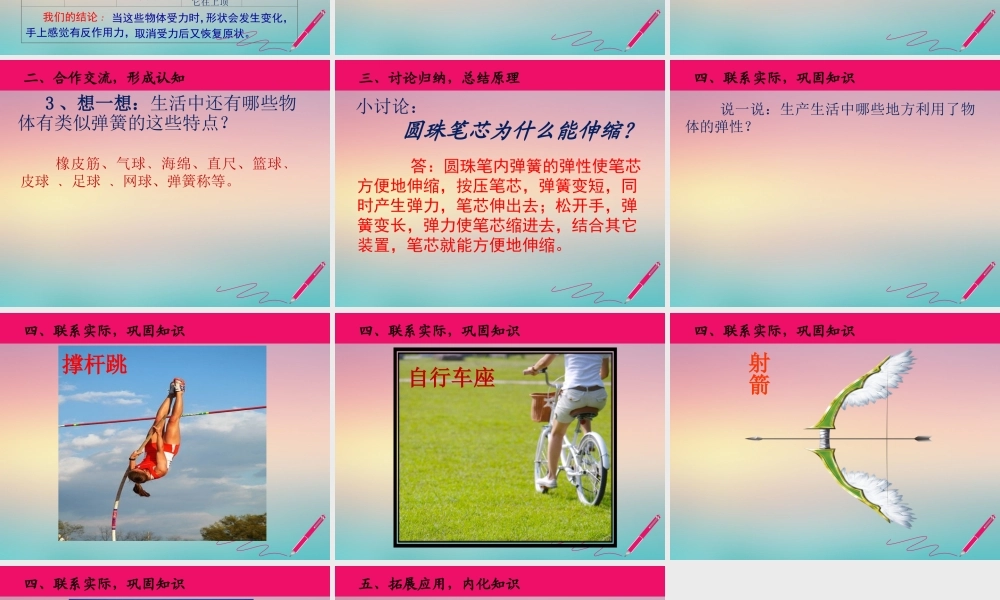 鄂教版小学科学四下优质公开课《8.圆珠笔芯为什么能伸缩》PPT课件[加微信jiaoxue5you九折优惠].ppt