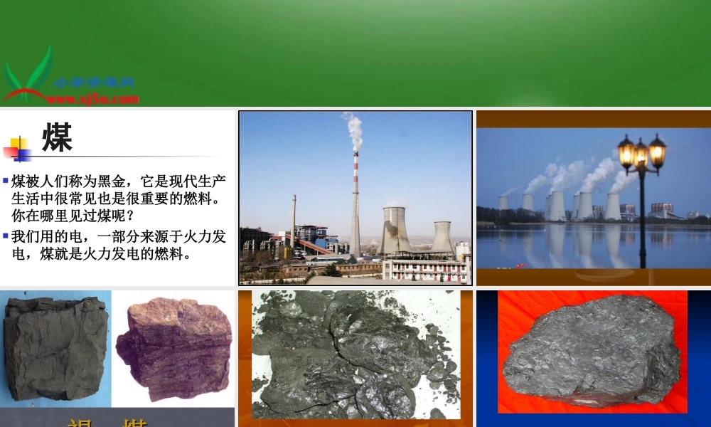 鄂教版小学科学五下《14.煤》PPT课件[加微信jiaoxue5you九折优惠].ppt
