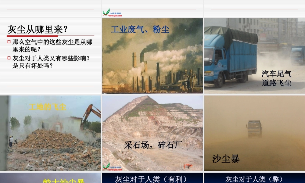 鄂教版小学科学五下《20.“捉住”灰尘》PPT课件[加微信jiaoxue5you九折优惠].ppt