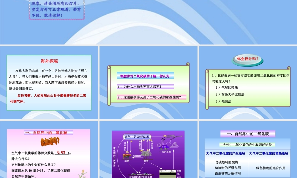 沪教初中化学九上《2第2节 奇妙的二氧化碳》PPT课件 (4).ppt