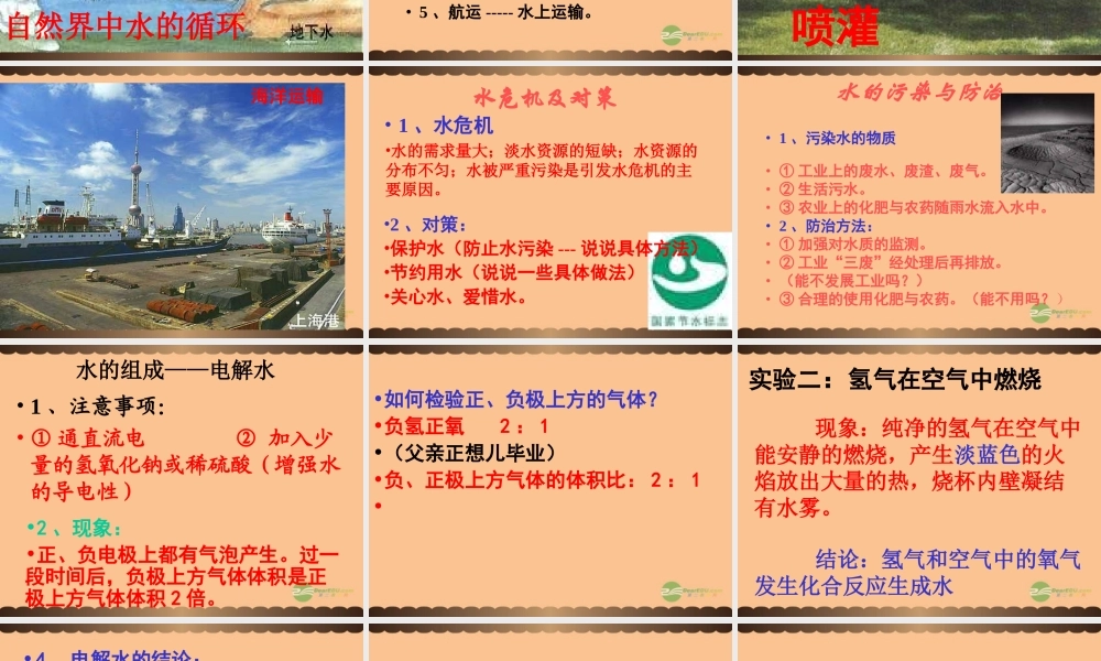 沪教初中化学九上《2第3节 自然界中的水》PPT课件 (28).ppt