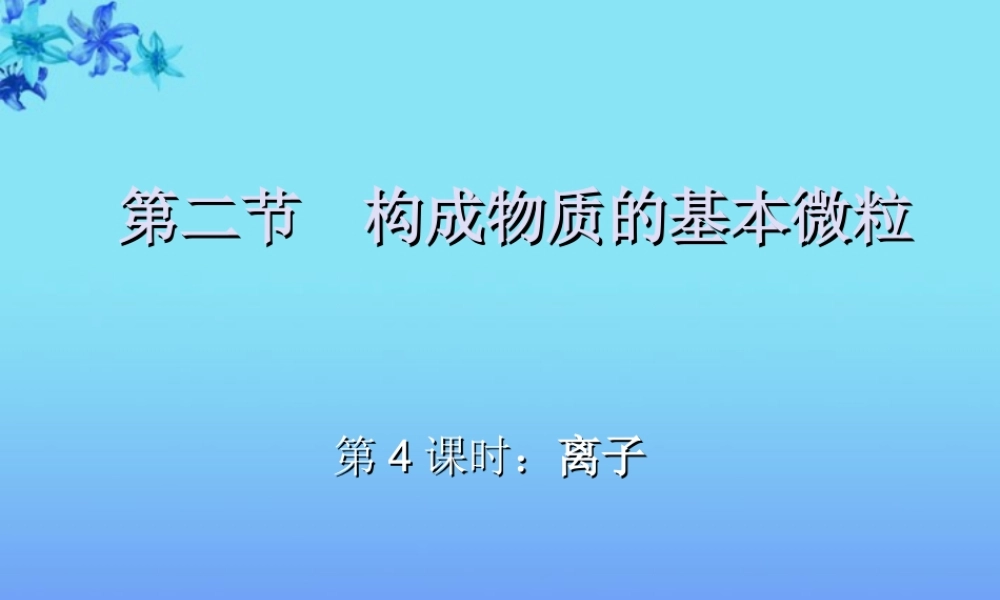 沪教初中化学九上《3第1节 构成物质的基本微粒》PPT课件 (7).ppt