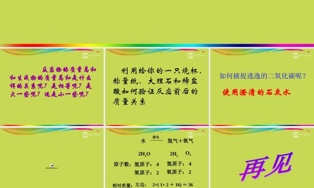 沪教初中化学九上《4第4章 认识化学变化》PPT课件 (4).ppt
