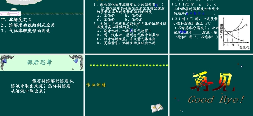 沪教初中化学九下《6第3节 物质的溶解性》PPT课件 (11).ppt