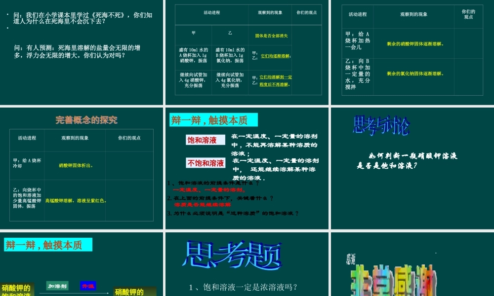 沪教初中化学九下《6第3节 物质的溶解性》PPT课件 (13).ppt