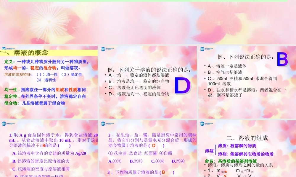 沪教初中化学九下《6第6章 溶解现象》PPT课件 (5).ppt