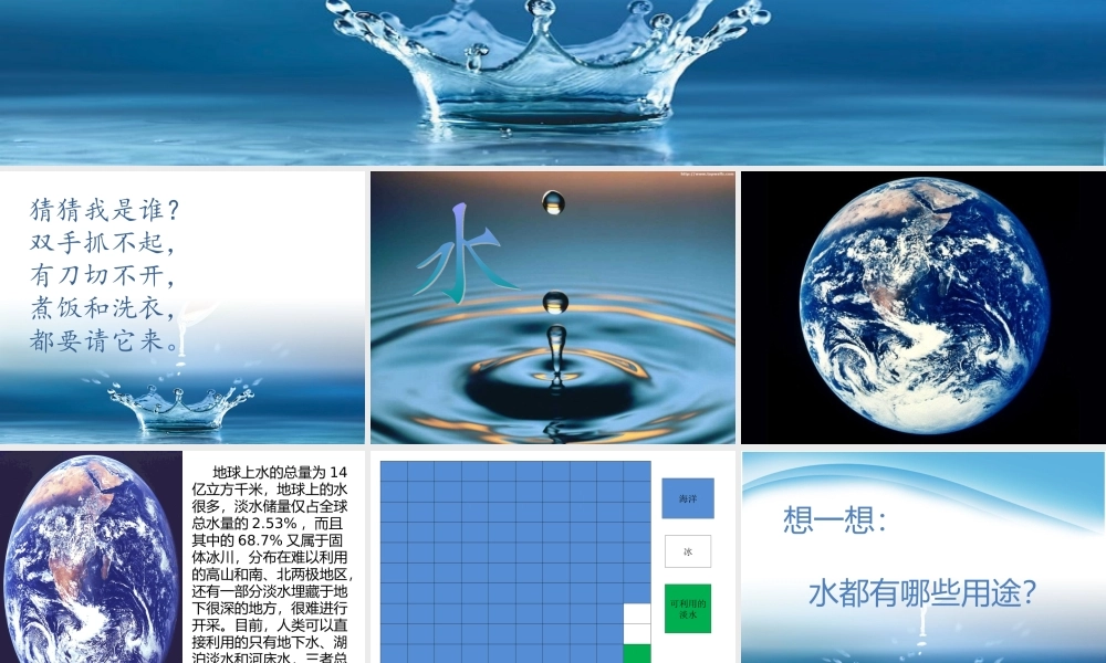 冀教小学科学三上册《11节约用水》PPT课件.ppt