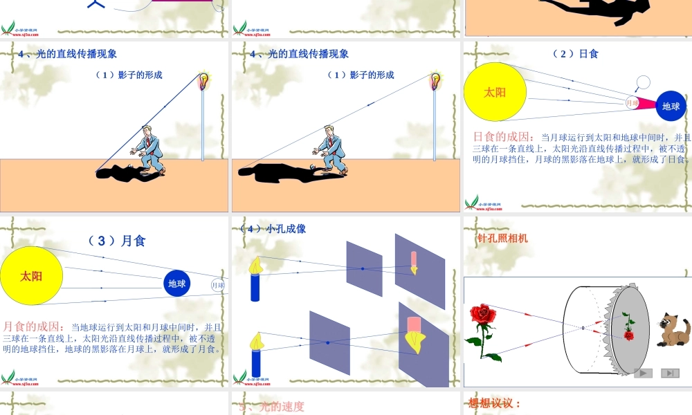 冀教小学科学三下册优质公开课《7光的传播 》PTT课件 (2).ppt