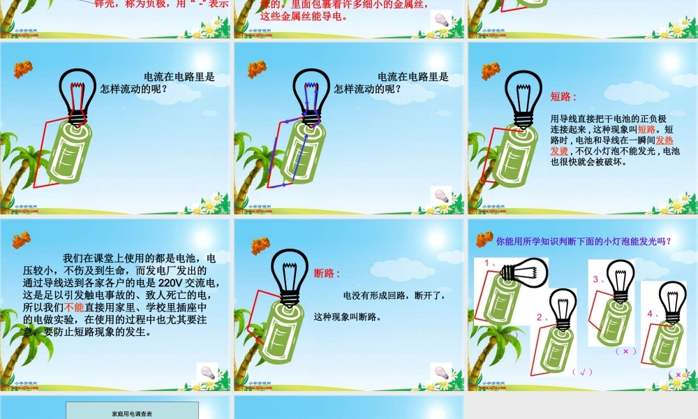 冀教小学科学三下册优质公开课《12让灯亮起来 》PTT课件 (2).ppt